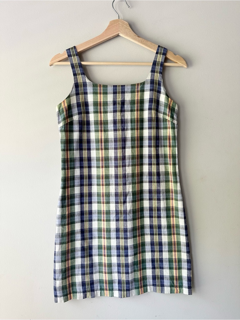 GAP Plaid Mini Dress - Picture 1 of 6